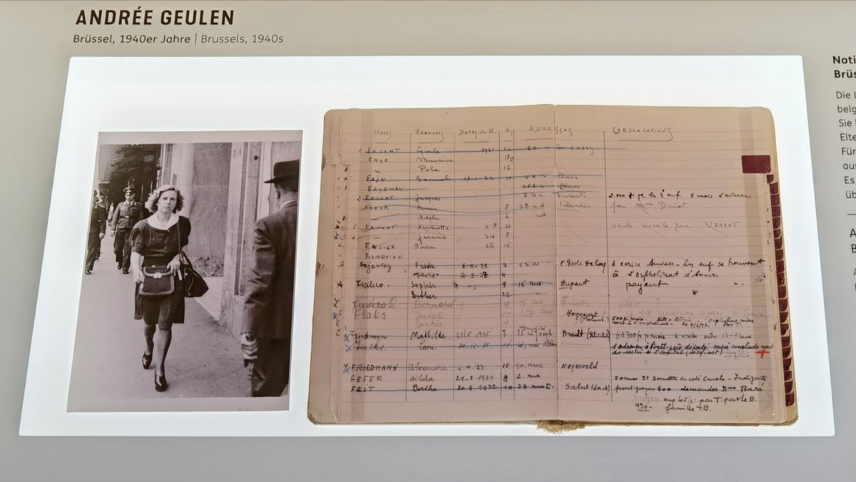 Stift_und_Bogen's tweet photo. "Schämen Sie sich nicht, gegen jüdische Kinder Krieg zu führen?"

Gedenk- und Bildungsstätte Haus der Wannseekonferenz. Erinnerung an Andrée #Geulen (* 1921, † 2022), belgische Lehrerin, unter dem NS-Regime im Widerstand mit rettender Hilfe für viele Jüdinnen und Juden. #Berlin https://t.co/7BLoe6hzBN