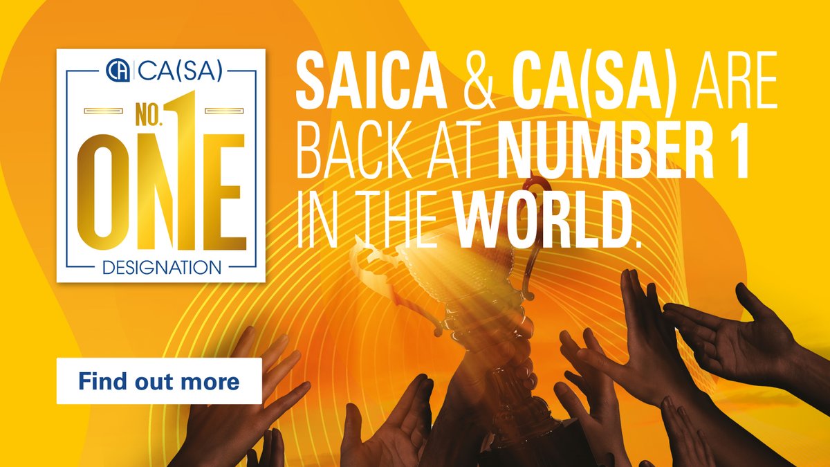saica_za's tweet photo. 🌎SAICA’s CAs(SA) lead the world in trustworthiness, according to Edelman DXI research. Join us in celebrating this remarkable achievement! 🙌🎉👏
📄Learn more at 🔗https://t.co/4Hk7yMH952
#⃣ #CASAGlobalLeader #TrustInExcellence #Number1 #DifferenceMakers #TrustMatters #Ethics https://t.co/87k1FKEaUM