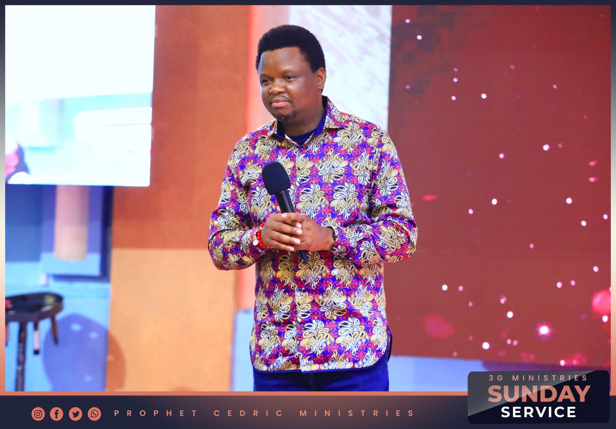 3GMinistriesBW's tweet photo. When many go through adverse circumstances, they cry to men and not to God – this is a mistake because only God can bring solution. #Prophet_Cedric https://t.co/JTuszbLWsT