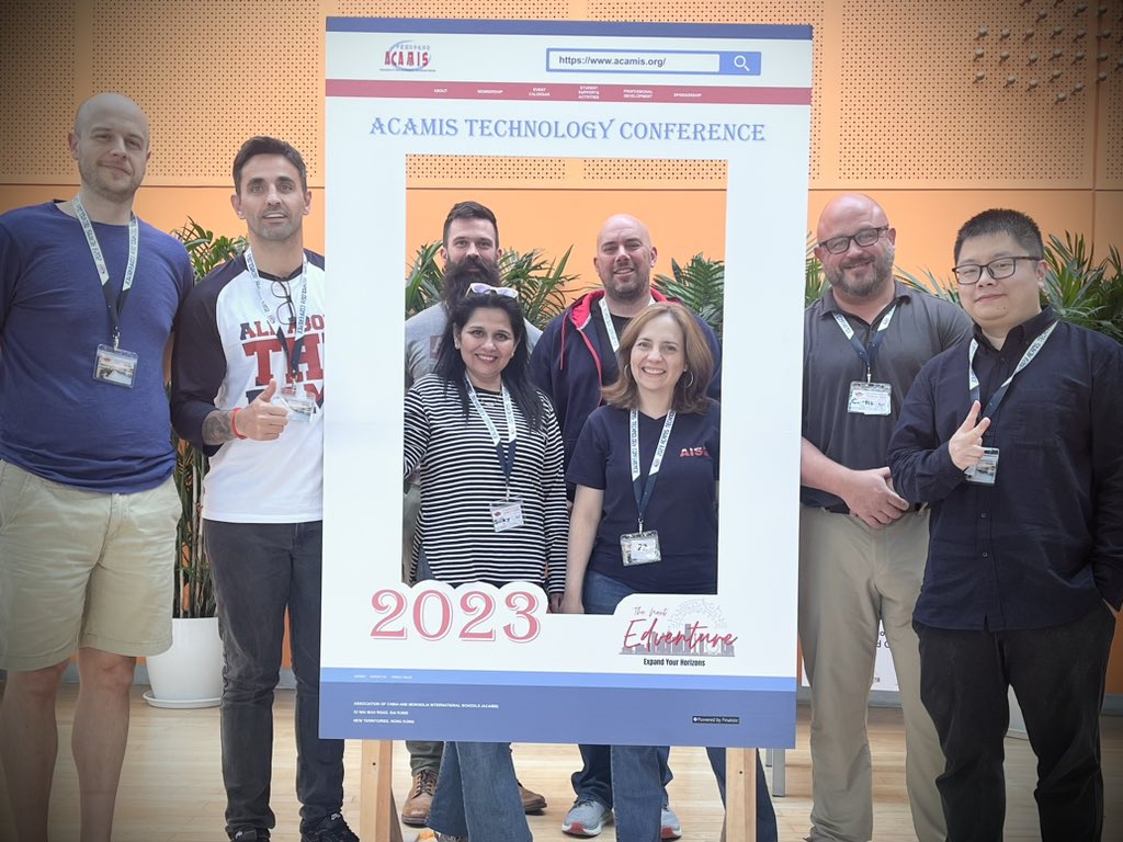 edTechEvans's tweet image. 💡💡💡
That’s a wrap @ #ACAMISTech 2023! #AISGZ team leaving with plenty to think about!