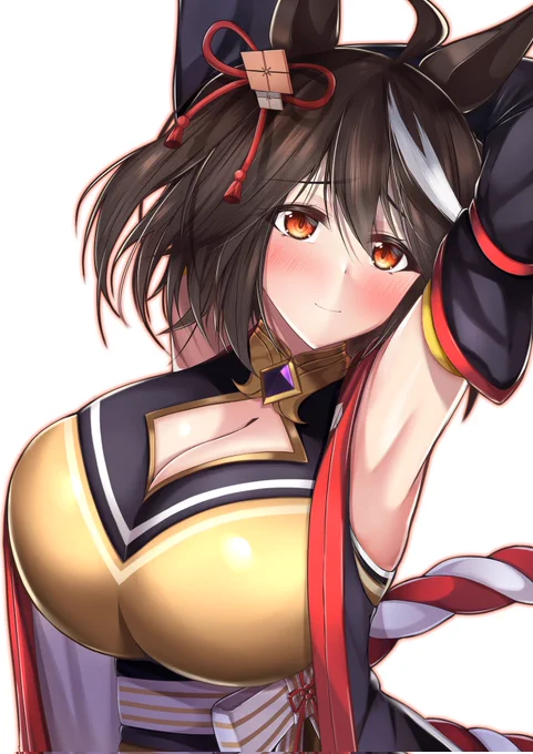 この間skebで納品したキタちゃん。 ご依頼ありがとうございました。 #ウマ娘 #キタサンブラック
