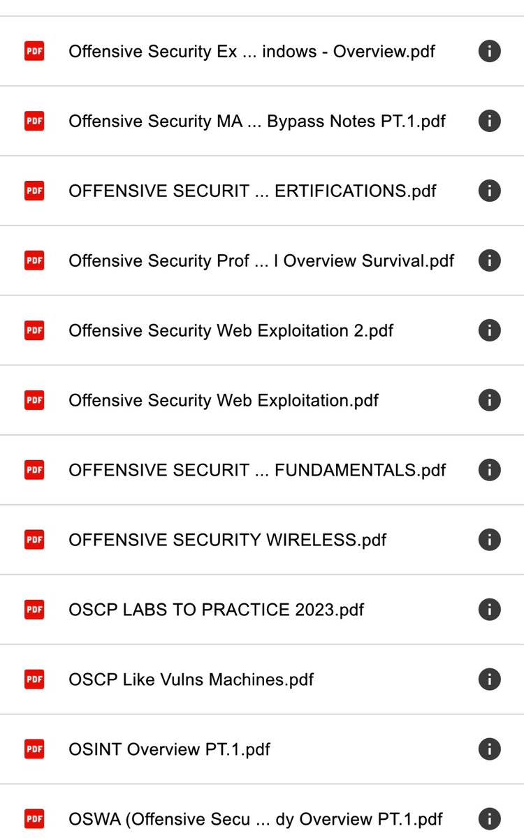 TheMsterDoctor1's tweet image. Free Offensive Security Notes (OSCP, OSWE, OSEP, OSED) and more !!!!!!!!!!

𝐁𝐀𝐒𝐈𝐂 𝐍𝐎𝐓𝐄𝐒

Download : drive.google.com/drive/mobile/f…

Credit: Joas A Santos 

#OSWE #OSWEnotes #offensivesecurity #pentest #hacking #redteam #cybersecurity #oscp