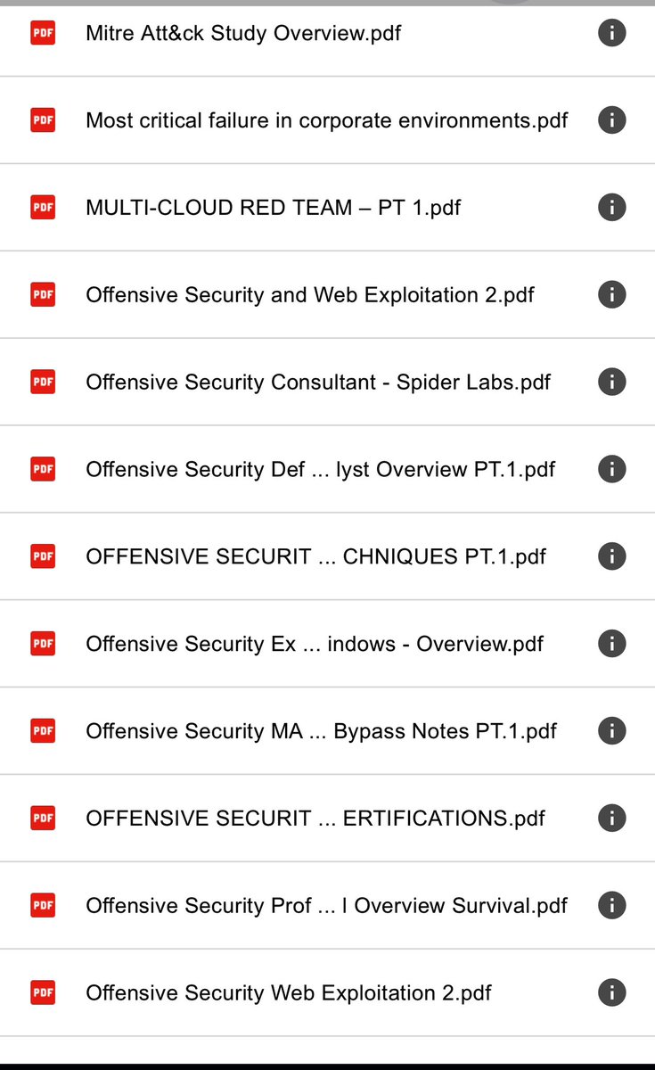 TheMsterDoctor1's tweet image. Free Offensive Security Notes (OSCP, OSWE, OSEP, OSED) and more !!!!!!!!!!

𝐁𝐀𝐒𝐈𝐂 𝐍𝐎𝐓𝐄𝐒

Download : drive.google.com/drive/mobile/f…

Credit: Joas A Santos 

#OSWE #OSWEnotes #offensivesecurity #pentest #hacking #redteam #cybersecurity #oscp