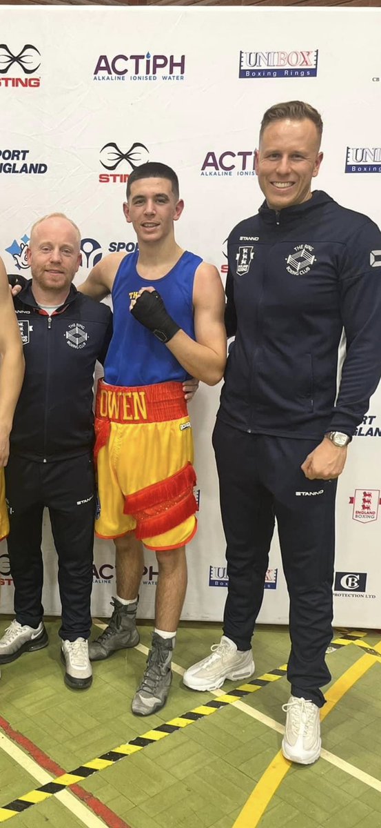 MikeAspell's tweet photo. Excellent performance yesterday in the semifinals of the @England_Boxing national championships against a very good, strong lad.
Into the finals today and a chance of🥇.
#LetsGetIt @owen_aspell
#TeamTheRing https://t.co/1cWY3ldcHR