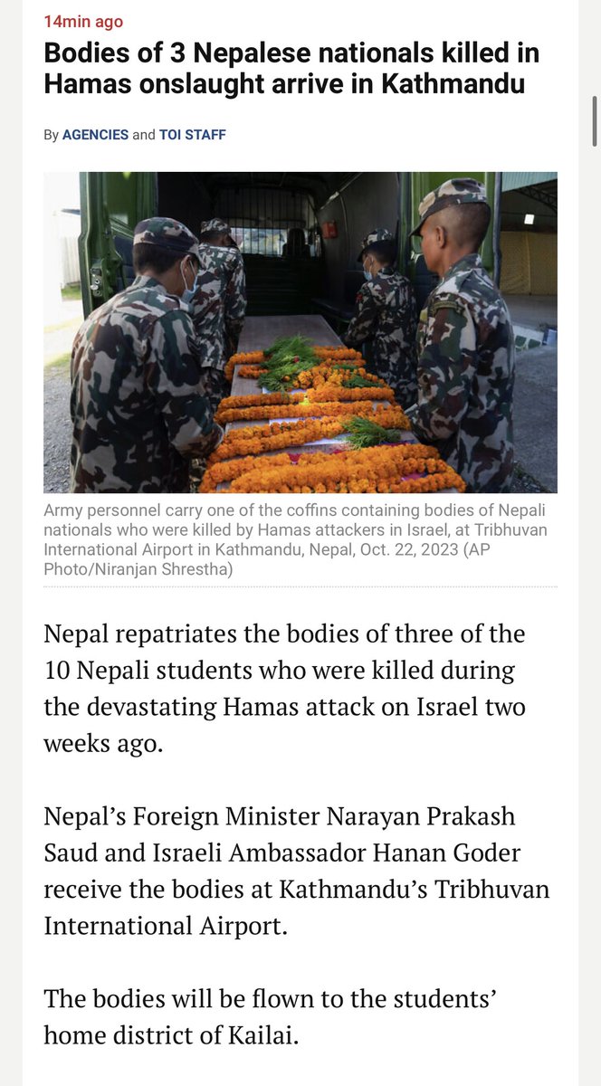 Hamas & GAZANS didn’t just slaughter the Israelis.  They BEHEADED and Slaughtered tons of INNOCENT Thai & Nepalese Nationals who came to Israel FOR WORK to support their families back home.  #nepal #Thailand #hamas #HamasAttacks #gaza #Palestine #gazattack #PalestineTerrorists