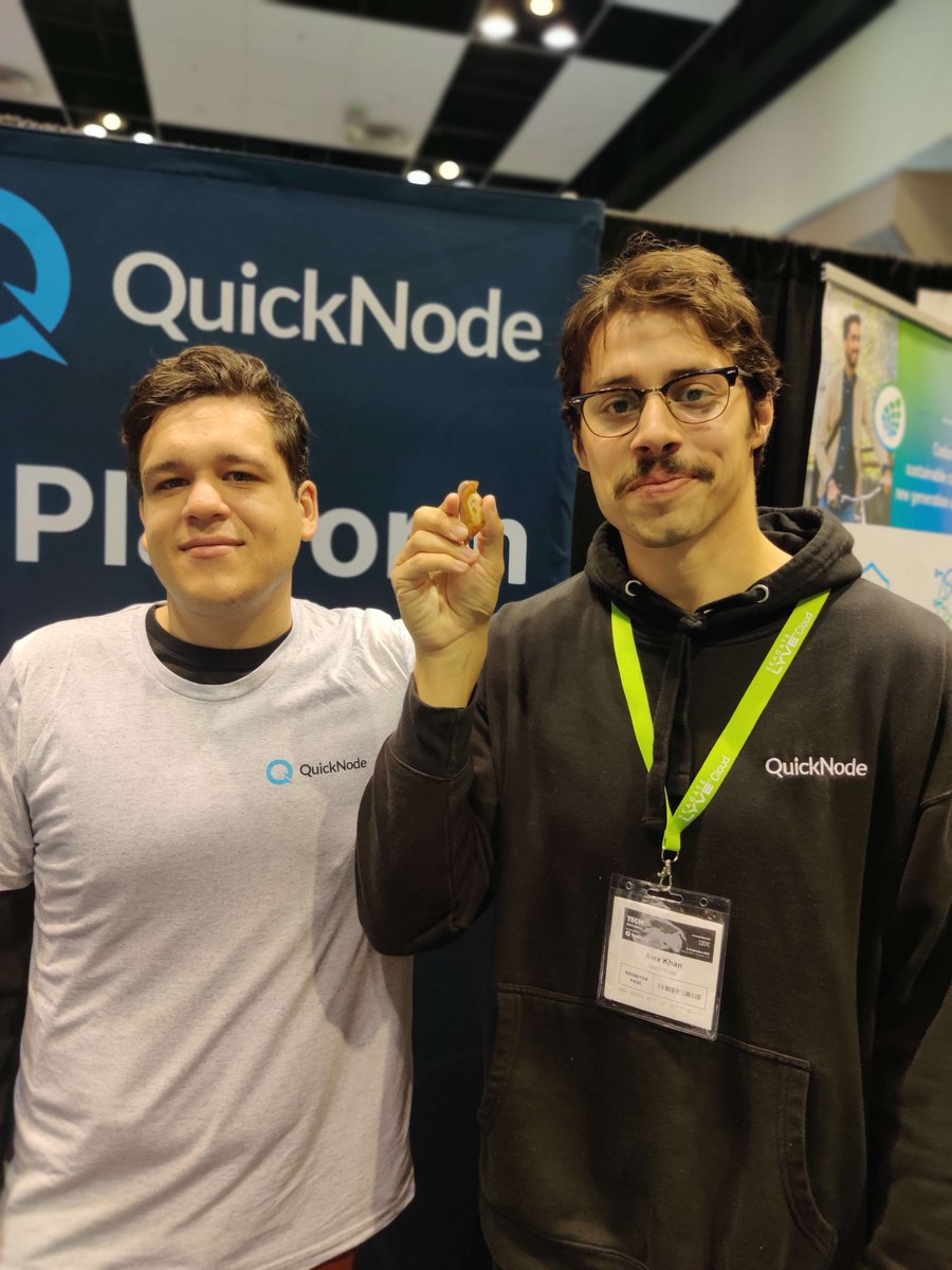 470. <a href="/quiknode/">QuikNode ⚡️</a> #booth <a href="/TechEx_Event/">TechEx</a>