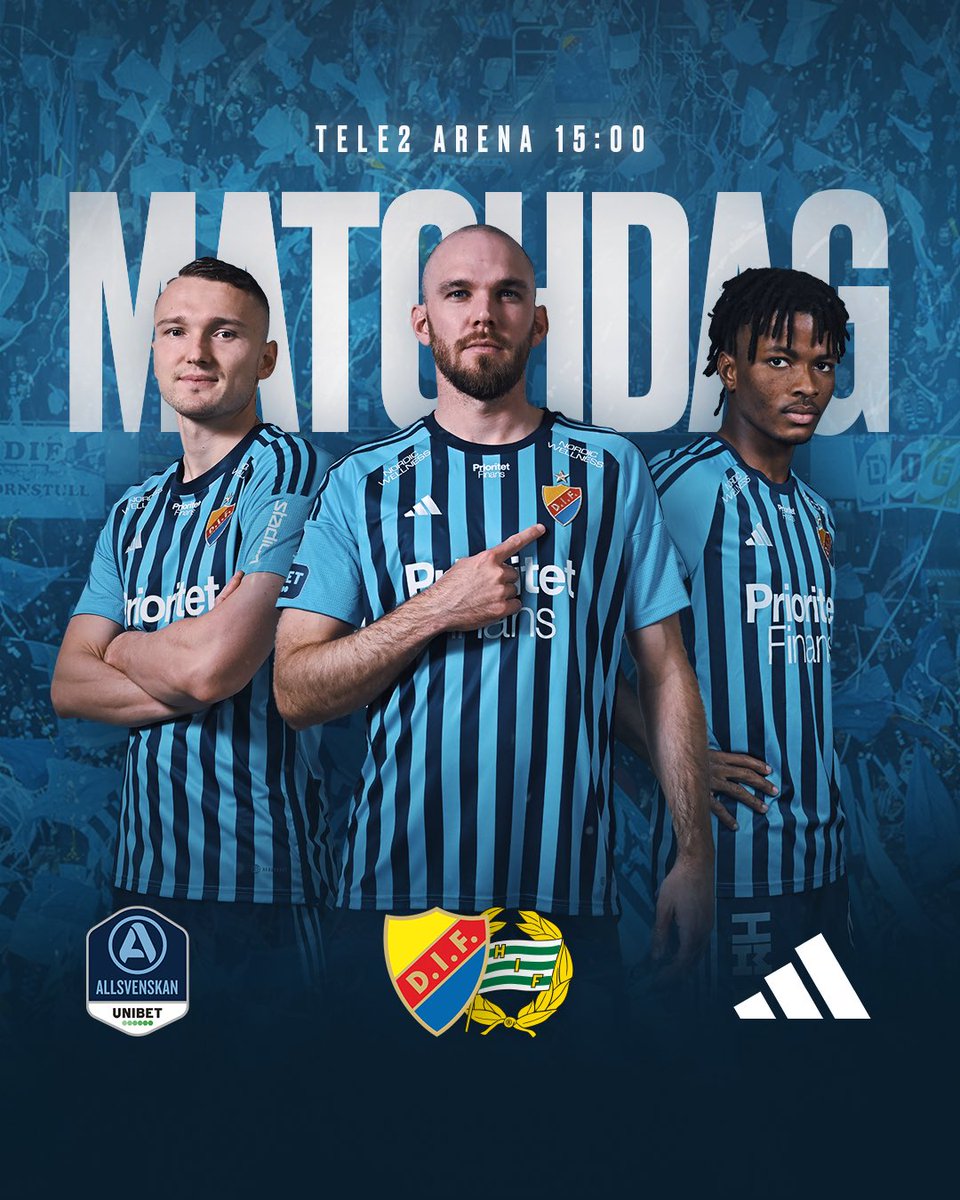 DIF_Fotboll's tweet photo. Full fart framåt Djurgår'n! 

INFÖR på https://t.co/PUmOG0VUk7 https://t.co/0xAHXShAV0