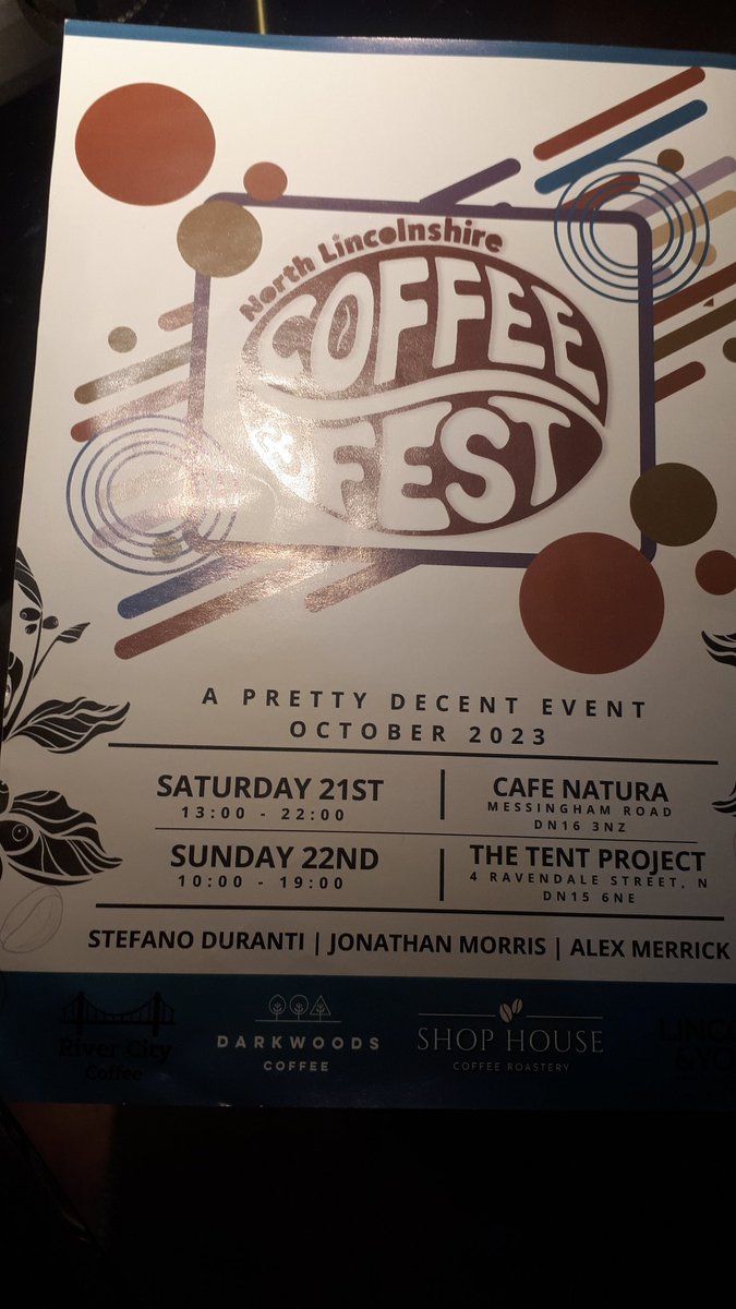 Jonathan Morris (@coffeehistoryjm) on Twitter photo Looking forward to appearing at North Lincolnshire Coffee Festival today. #coffee #specialtycoffee <a href="/UHertsResearch/">UH Research Office</a> <a href="/UniofHerts/">University of Hertfordshire</a> Looking forward to appearing at North Lincolnshire Coffee Festival today. #coffee #specialtycoffee <a href="/UHertsResearch/">UH Research Office</a> <a href="/UniofHerts/">University of Hertfordshire</a>