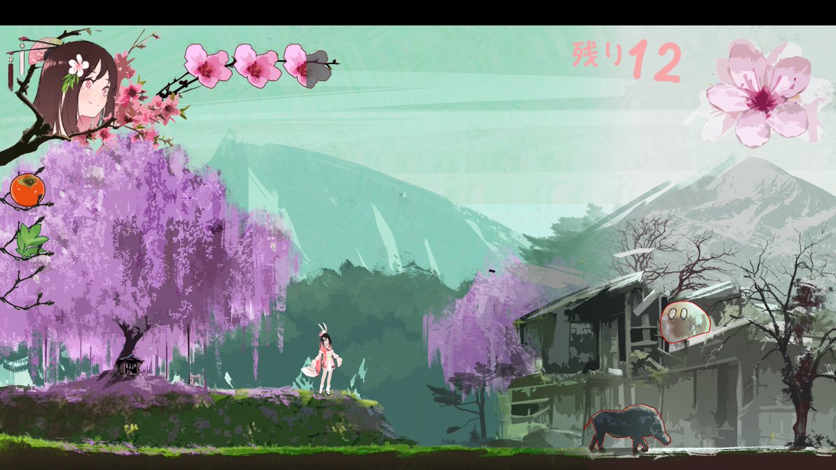 学校のゼミでTGSのため作ったゲームのポスターとキャラクターデザインです、『春夏秋闘』という横スクロールアクションゲームでした。
#イラスト #創作 #デザイン #ゲームコンセプト #ポスター