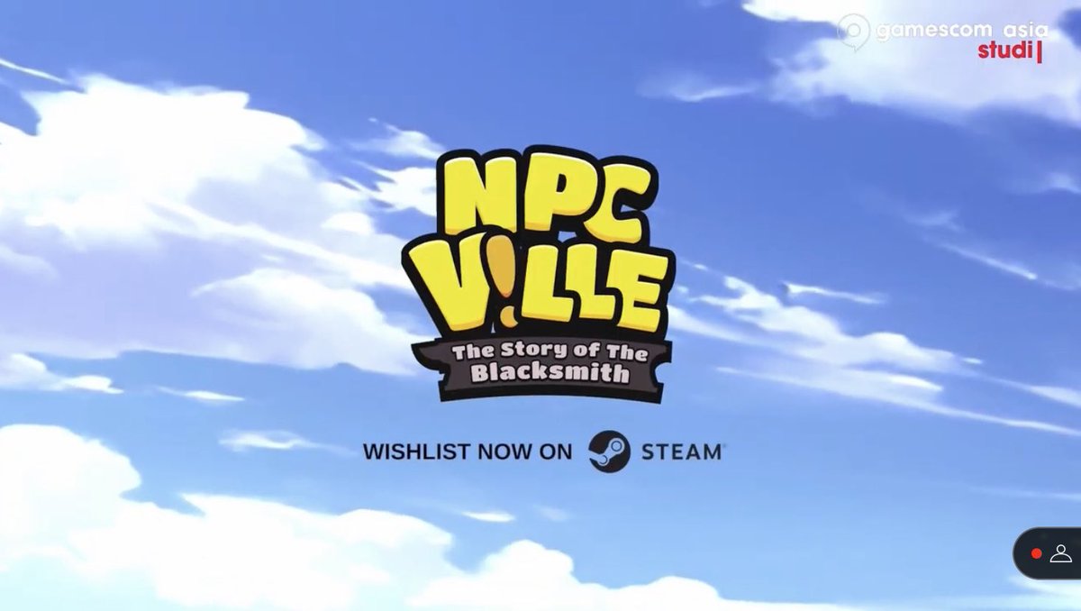 Thank you @gamescomasia @VirtualSEAsia @20mPodcast for showing NPCVille on the showcase. Wishlist it now store.steampowered.com/app/2447110/NP…