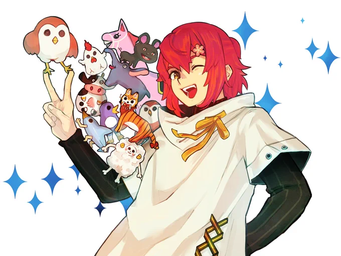 2年前に描いたみやびさん再掲