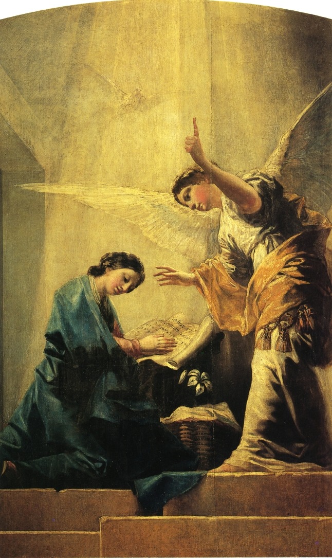 The Annunciation #FranciscoGoya
 1746 - 1828