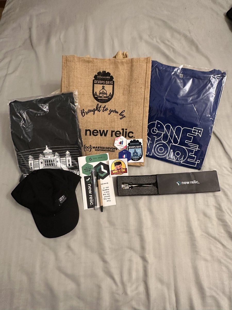 thenamangandhi's tweet image. I&apos;m so excited to have attended DevOpsDays Bangalore! I learned a lot about new tools and insights from the amazing speakers. Thanks to @devopsdays_blr for putting on such a great event! #DevOpsDaysBLR #DevOps #newrelic #elastic #zoho #zomato #gojek #ozone