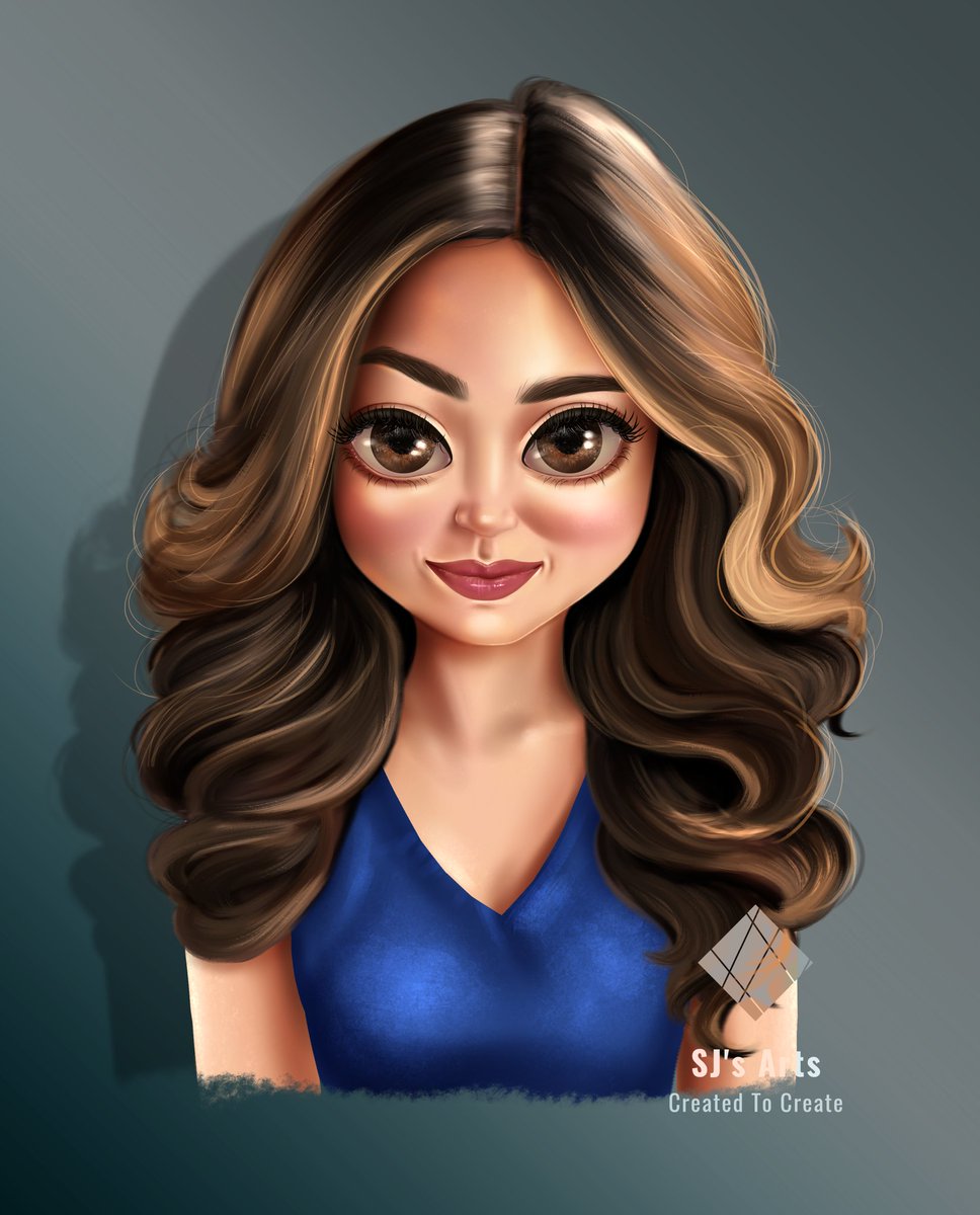 Tried new techniques to create this art, hope you all like it 😅💗 @Nazriya4U_ 😍✍️ #naziriyanazim #stylized #characterdesign