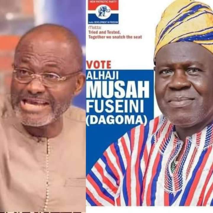 SHOWDOWN IN SAGNARIGU AS CONSTITUENCY CHAIRMAN CLASHES WITH KENNEDY AGYAPONG. 

There was near chaos between Presidential aspirant, Hon. Kennedy Ohene Agyapong, and NPP Constituency Chairman for  Sagnarigu, Alhaji Dagoma, and his delegates during a meeting in Tamale today. 

As