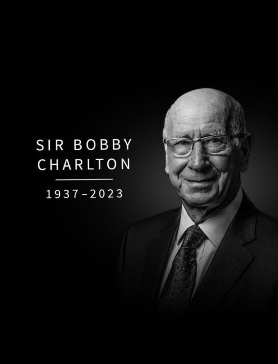 Sad news with the passing of this great player who has won everything in the world of football. Big roll model for English football and @manchesterunited for the way he conducted himself. Rest in peace