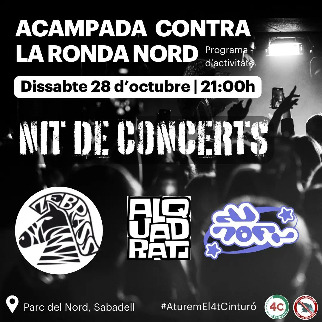 jorgokudi's tweet photo. Jo hi seré, vine a gaudir del dinar, xerrades i concerts.
#NoALaRondaNord
#AturemEl4tCinturó
#NoAlQuartCinturó
#NoALaRondaNord
#STOP58 https://t.co/7GSd8atqgq