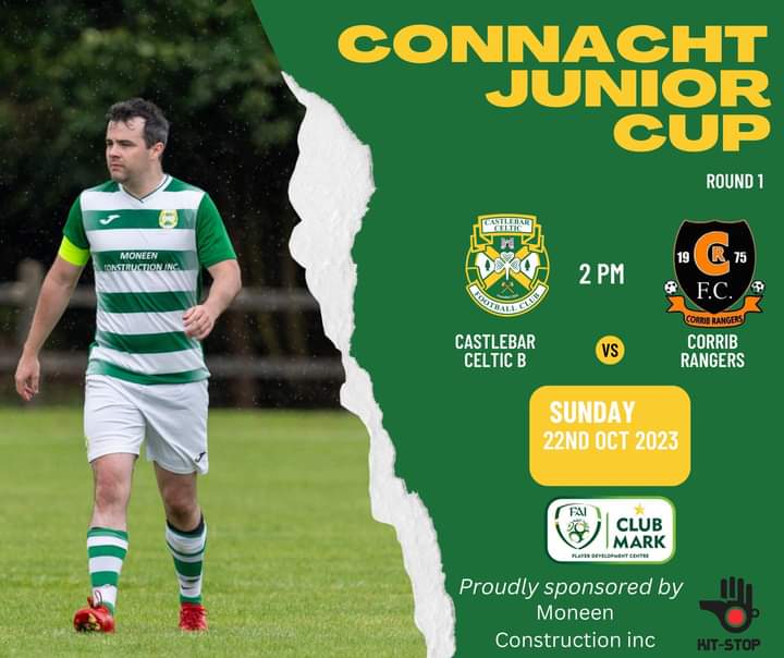 CelticCastlebar's tweet photo. ⚽️ Match Day ! 
The League one Champions start their Connacht Cup campaign at 2pm v Corrib Rangers in Celtic Park ☘️
Best of luck lads 
#monthehoops 💪 https://t.co/8nEa4d1fI3