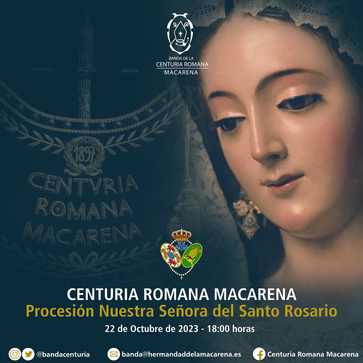 𝐑𝐎𝐒𝐀𝐑𝐈𝐎 | <a href="/Hdad_Macarena/">Hermandad de la Macarena</a> 

Procesión Ntra. Señora del Santo Rosario.

#SonesMacarenos