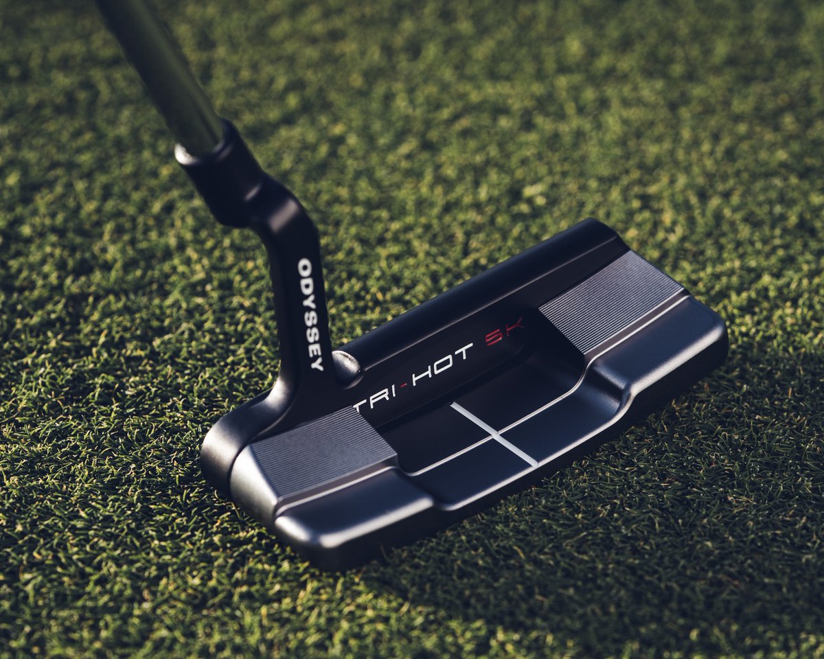 OdysseyGolfTour's tweet photo. Up close and personal with the Tri-Hot 5K Double Wide. 👀❤️

#Odyssey | #1PutterInGolf https://t.co/3BGxAGCflI
