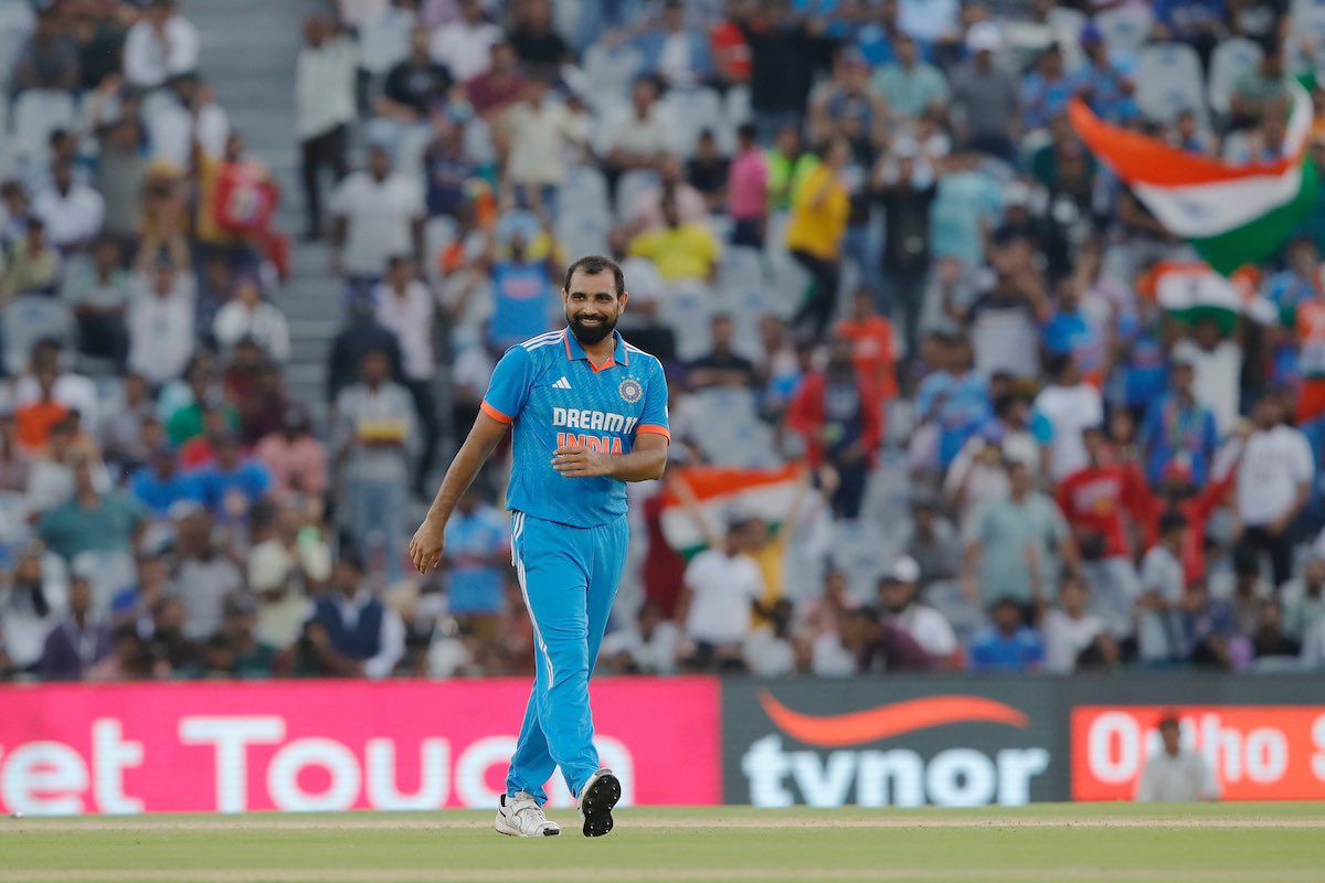NainiVishnoi's tweet photo. Mohammad #shami taken 5 wicket what a performance #IndvsNz #ICCCricketWorldCup https://t.co/plwut3i2ny