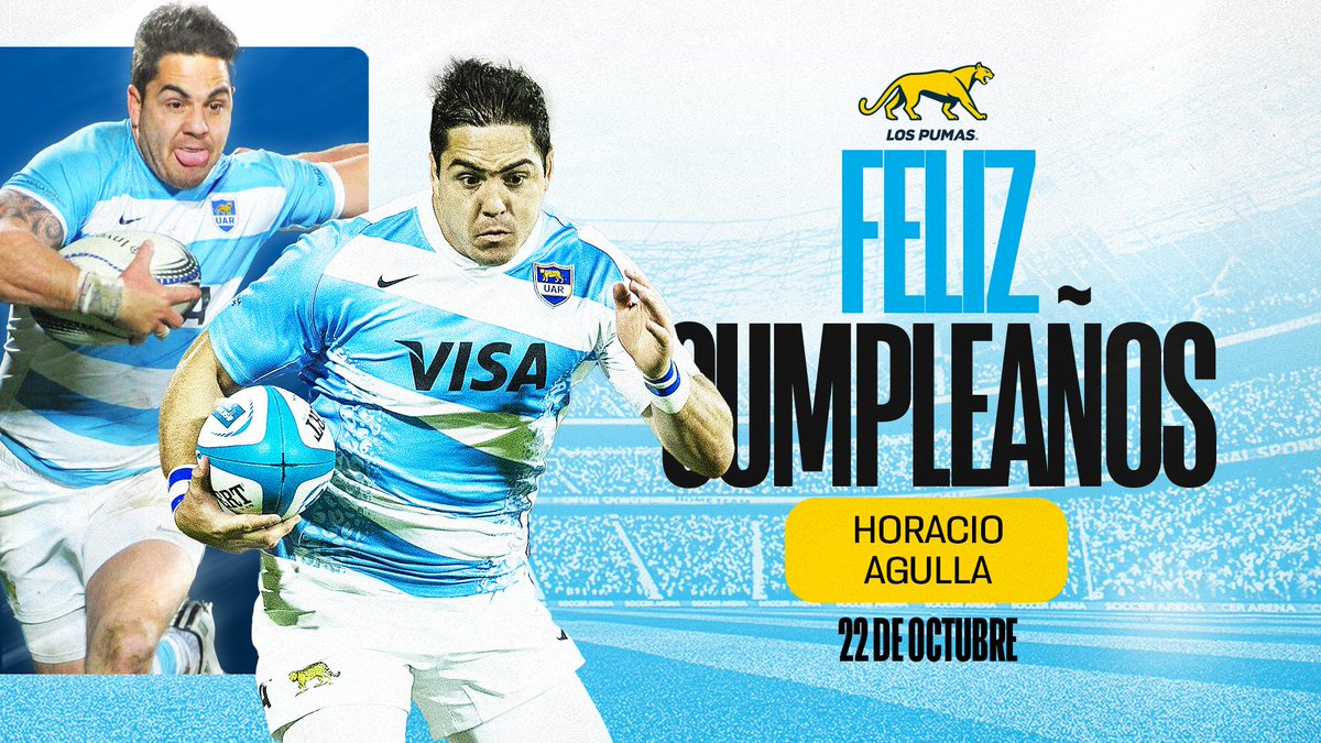¡Domingo de cumpleaños! ¡Hoy festeja un año más de vida nuestro Puma #663! 🎉

¡Feliz cumple, <a href="/horacitoagulla/">Horacio Agulla</a>! 👏🏼

#SomosLosPumas