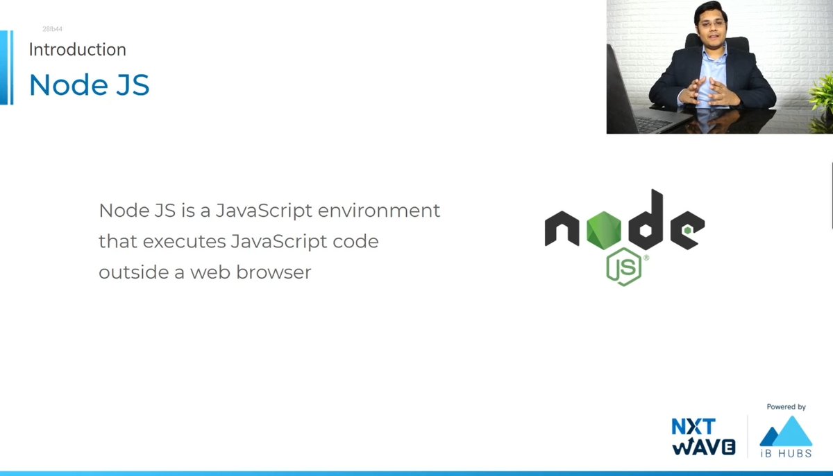 chandukuruvaa's tweet image. Hello Folks 😇
I've started a new learning of Introduction to Node JS Session 👨🏻💻
Thanks to @rahulattuluri @sashankreddy07 @girishakash13 @avinashdara @nxtwave_tech
#1hourofcode #ccbpacademy #nodejs #javascript #modules #export #import #terminal #backend #developement #ccbp