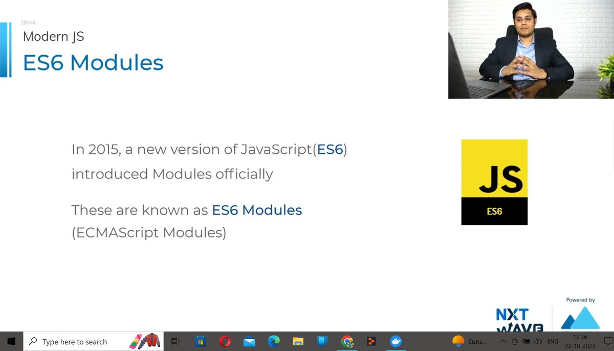 chandukuruvaa's tweet image. Hello Folks 😇
I've started a new learning of Introduction to Node JS Session 👨🏻💻
Thanks to @rahulattuluri @sashankreddy07 @girishakash13 @avinashdara @nxtwave_tech
#1hourofcode #ccbpacademy #nodejs #javascript #modules #export #import #terminal #backend #developement #ccbp