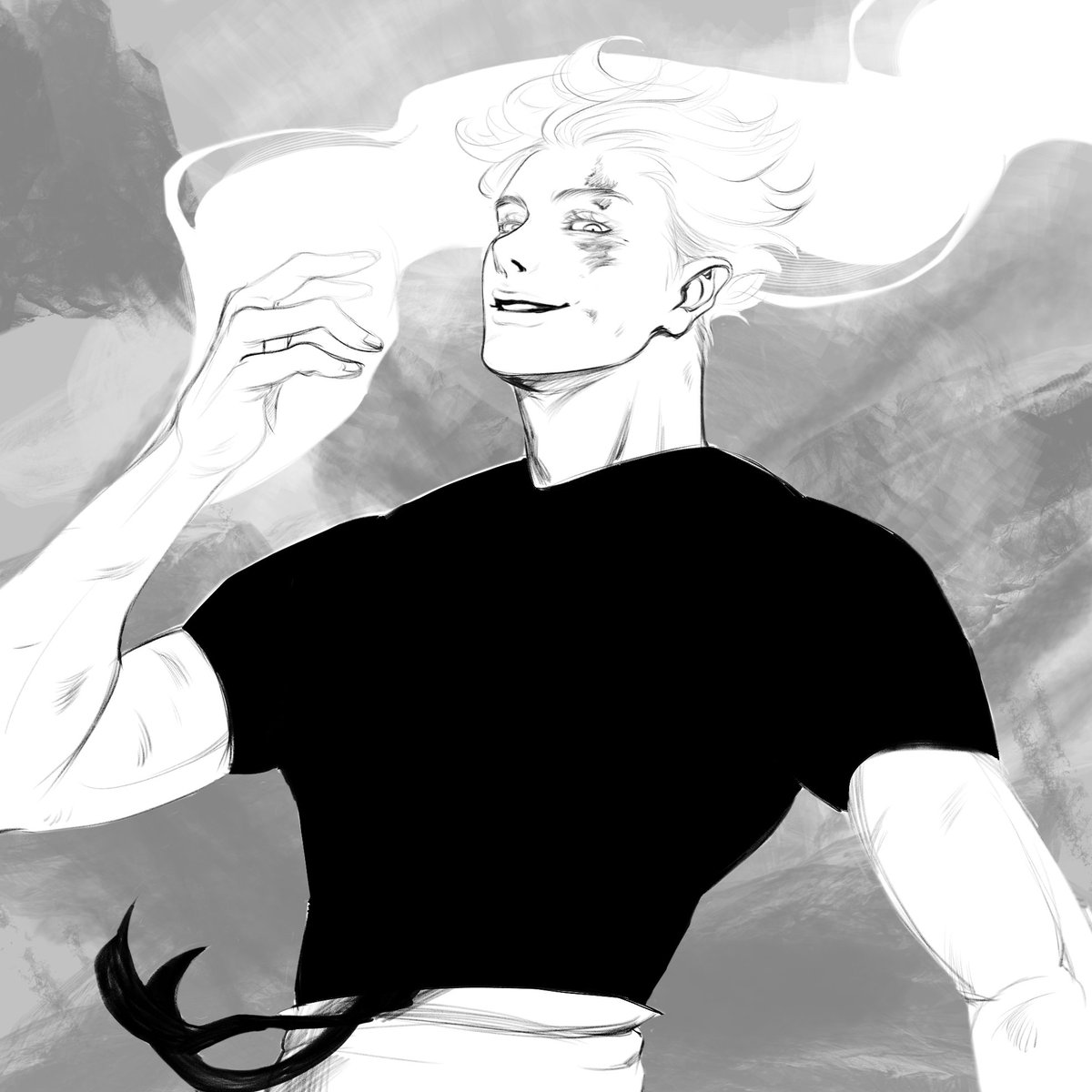 ltvx3's tweet photo. 🗿🗿🗿🗿 #GojoSatoru #jjk #JujutsuKaisen #gojoalive #jujutsukaisenfanart https://t.co/5Ny09LFq96