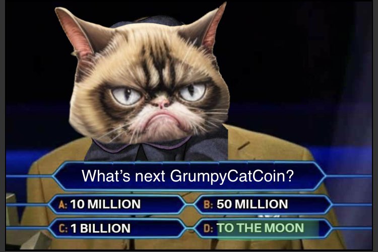 WilfredGrumpy's tweet photo. @JakeGagain #GrumpyCatCoin  is the next 1000x 🚀

Get ready for a massive run

Discord: https://t.co/SMBrAnKfUF

Website: https://t.co/5GelCnCkm7

0xd8e2d95c8614f28169757cd6445a71c291dec5bf

https://t.co/sRgzxenNSf https://t.co/Vs1D8ZMSqV