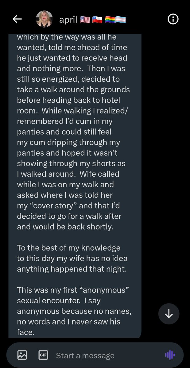 Confession by @sissysub69chris who had fun on holiday while wife slept p2 ❤&🔄 appreciated #sissy #Confesion #sissyconfesion