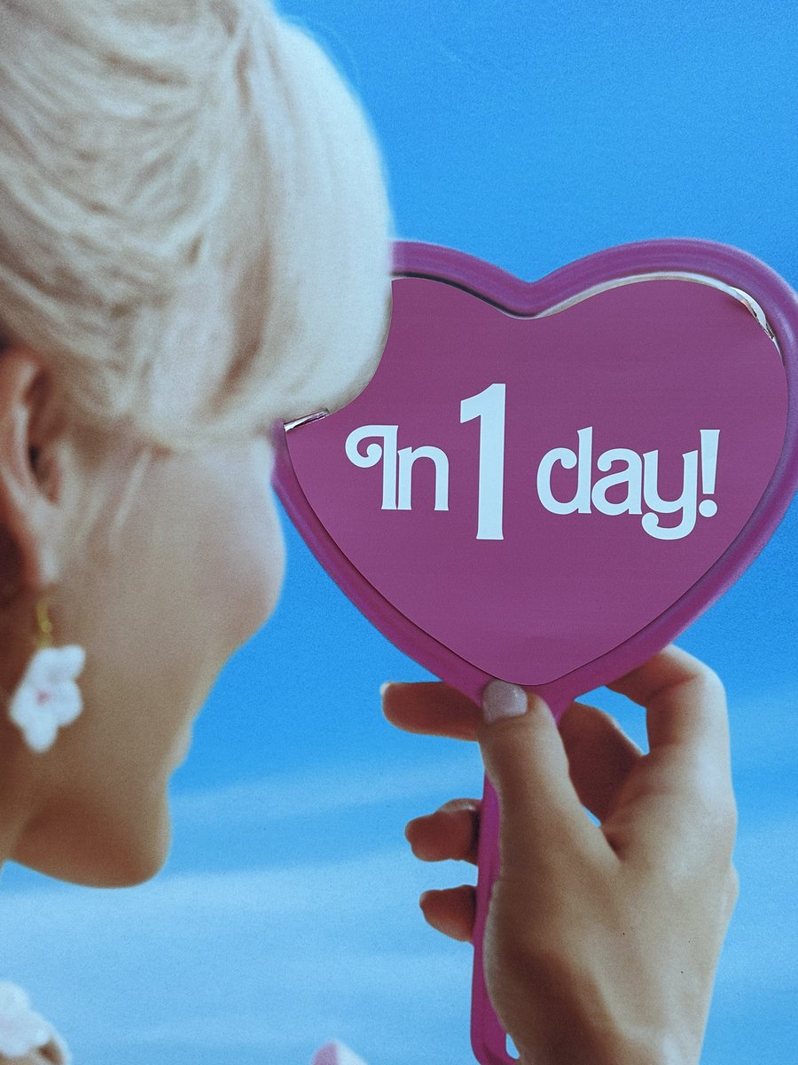 hmvBasingstoke_'s tweet photo. #Barbie move released in 1 day! Come down to #HmvBasingstoke October 23rd to get your DVD, BLU-RAY or UHD. https://t.co/WCdZcC7Pte
