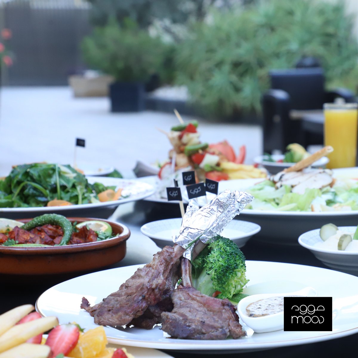 CorpAmman's tweet photo. Indulge in the rich flavors of Lebanon under the open sky at our captivating restaurant &amp; terrace. Savor every bite of our authentic Lebanese cuisine while enjoying the enchanting ambiance. 

For bookings, please call 06 5686666

#corpamman #hmhhotelgroup #amman #food #foodi https://t.co/uy41puNQ2G