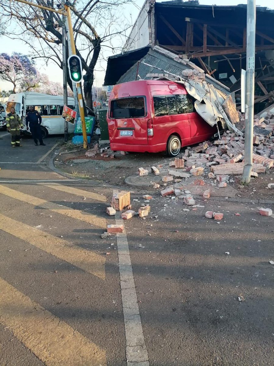 Pretoria CBD crash…