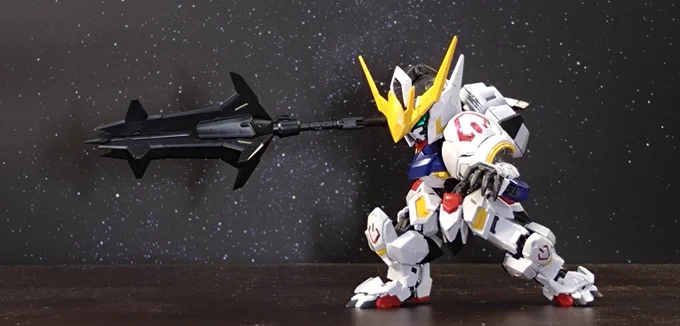 MGSDバルバトスすごいね…ハイパーSDの魂が形になったようだ。