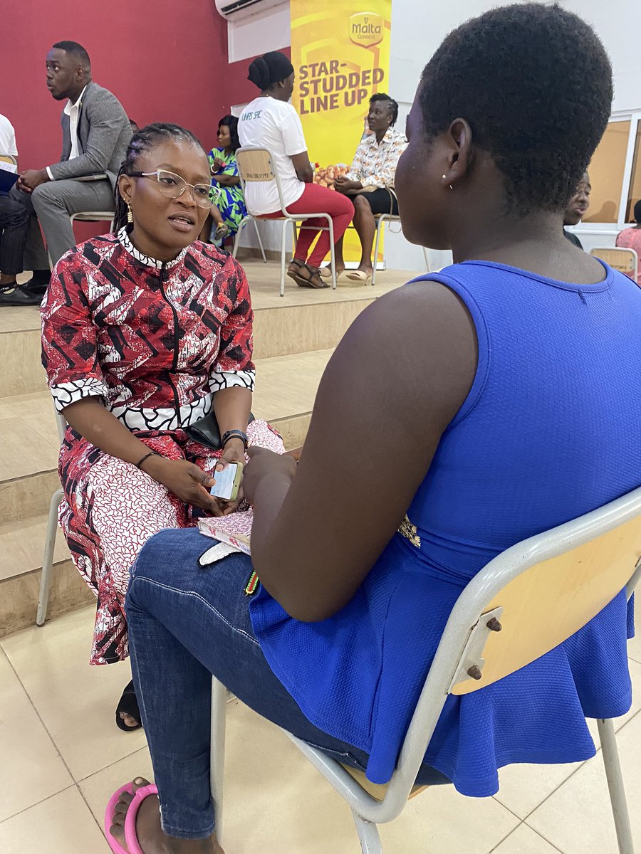 Barcampghana's tweet photo. @BarCampHo Dr. Jennifer E. Adapter, Chartered Accountant, HoD - HTU mentoring @ #BarcampHo @ the Prof Kofi Anyidoho Auditorium, UHAS-Trafalgar, #HoCity. 

@Jennellah02 is also part of the technical team for the #KICHTUClassic. 
#bcho: #speedmentoring https://t.co/NFxVCa2VoE