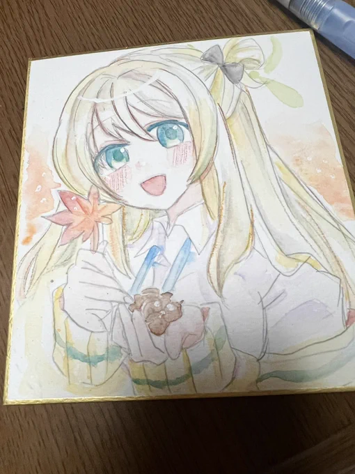 ゲスト寄稿してもらったお礼にノノミさん描きました 