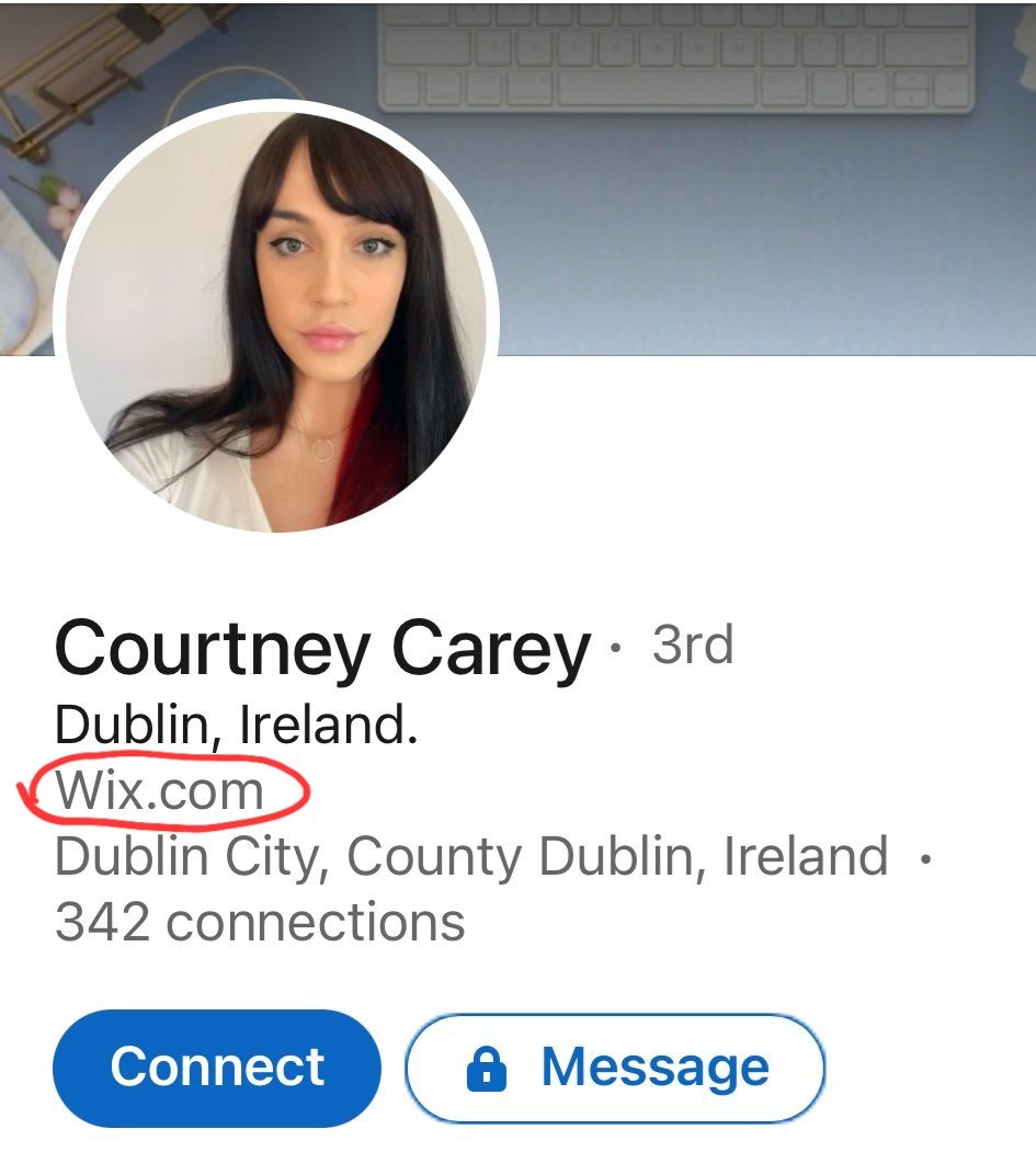 DrEliDavid's tweet image. Courtney Carey posted yesterday: “Israel is a terrorist state”, while working for Wix, an Israeli company.

Yesterday:                         Today: