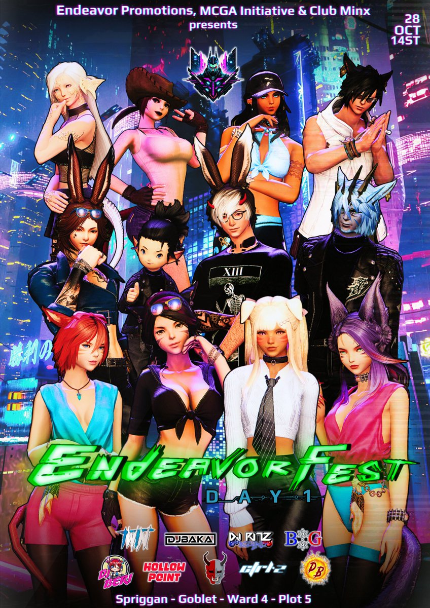 TheCatwalkFFXIV's tweet photo. Another Caturday to make great again is right around the corner, this time with our friends from Endeavor Promotions! Come and check it out, it's gonna be a blast! ���� 

https://t.co/2lAJUTWPto
https://t.co/wL3OcVfaZz

#GPOSERS #Miqote #FFXIV #FinalFantasyXIV #FF14 #FinalFantasy14 https://t.co/mVz5ORXxPe