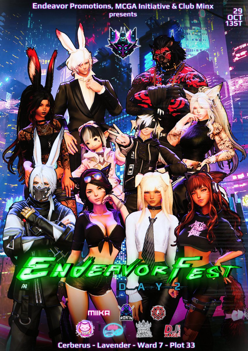 TheCatwalkFFXIV's tweet photo. Another Caturday to make great again is right around the corner, this time with our friends from Endeavor Promotions! Come and check it out, it's gonna be a blast! ���� 

https://t.co/2lAJUTWPto
https://t.co/wL3OcVfaZz

#GPOSERS #Miqote #FFXIV #FinalFantasyXIV #FF14 #FinalFantasy14 https://t.co/mVz5ORXxPe