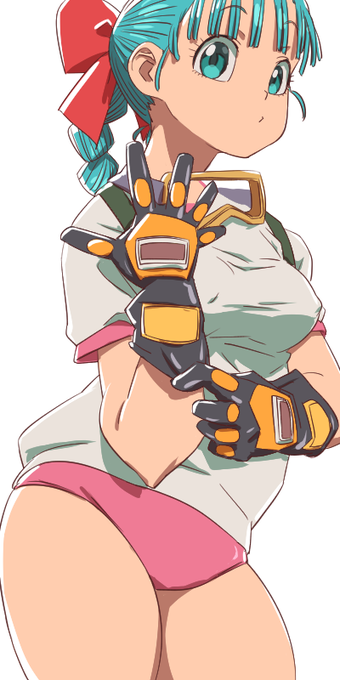 ブルマのブルマ。ダジャレよ 