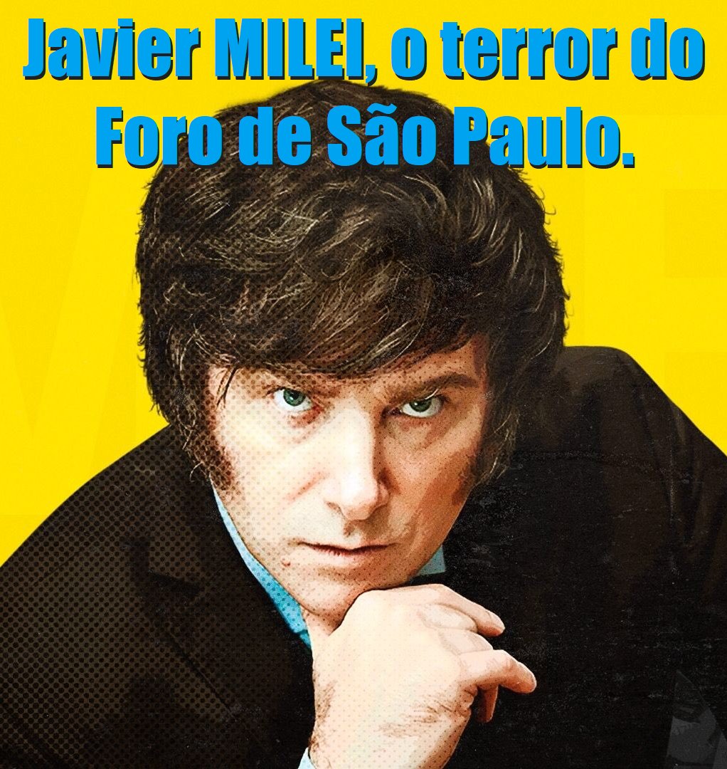 BrazilenDireita's tweet photo. Assim como o #Bolsonaro , mais um para infernizar a vida da #Esquerda Comunista, Socialista, Bolivariana, Kirchnererista, Lulista e o Foro de São Paulo.

Faltam poucas horas para a Argentina com @JMilei  voltar a ser um país sem socialistas no poder.
#FelizCumpleMilei https://t.co/0sylOHdvvC