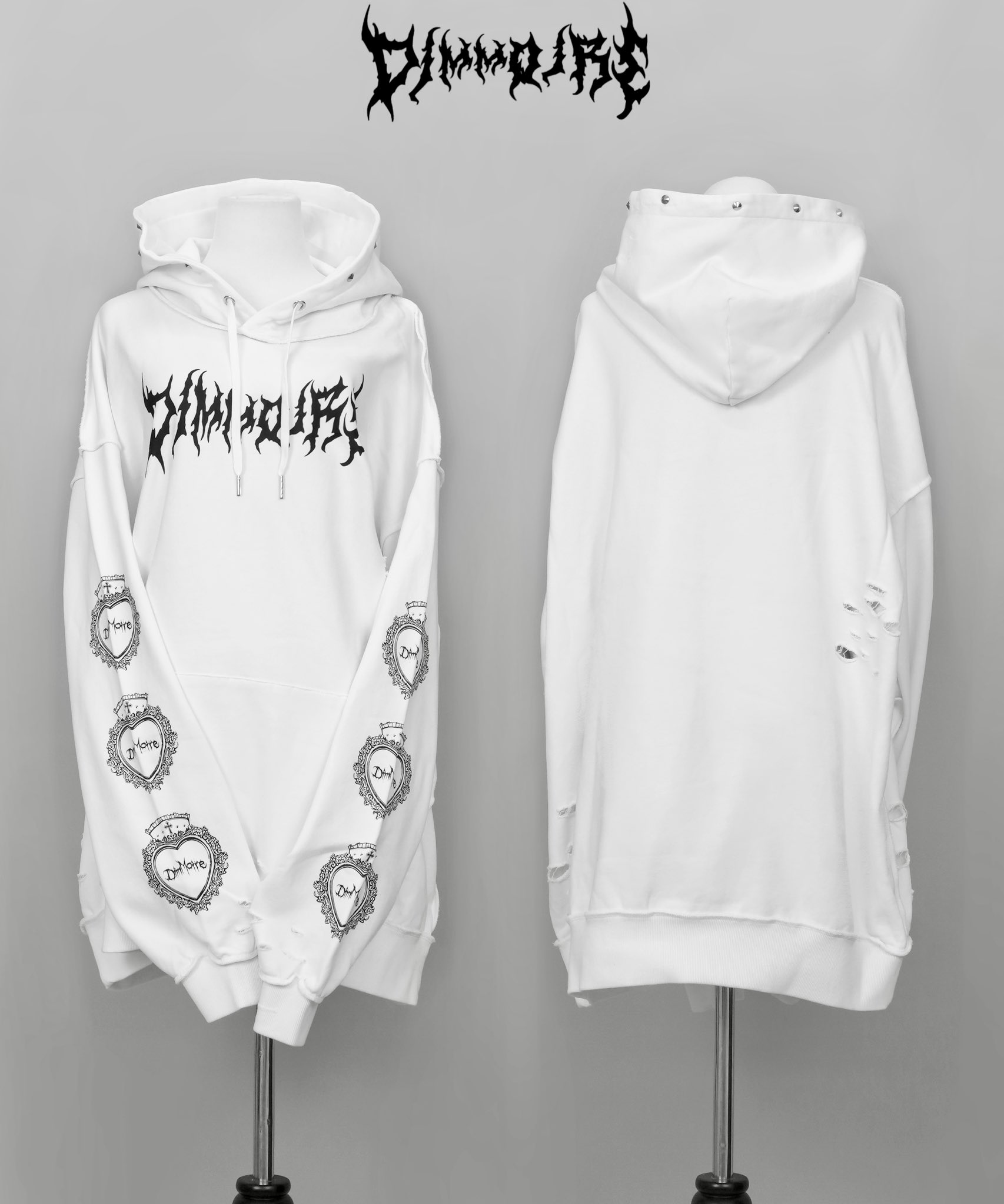 Dimmoire ディムモアール クラッシュBIGフーデ-