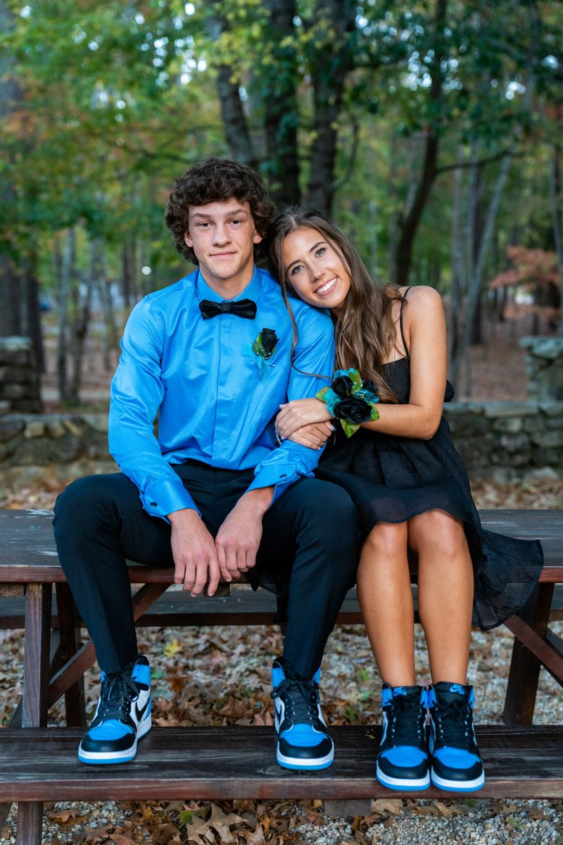 When your <a href="/Nike/">Nike</a> Jordan Unc toe are the perfect shoe for homecoming. <a href="/Jumpman23/">Jordan</a> #Nike #michaeljordan #jordan1 #unctoe