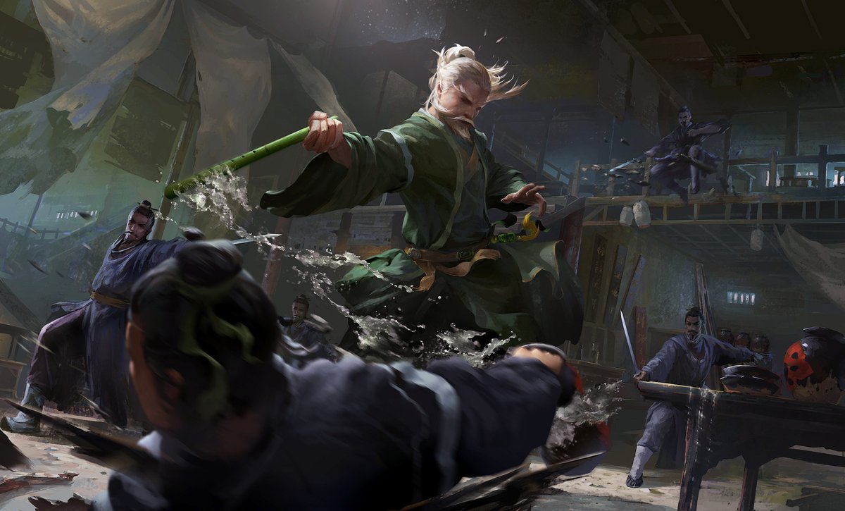 「Discover the Art Of Bason Chen, a Chines」|IAMAGのイラスト