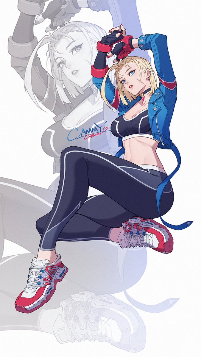 キャミィ(ストリートファイター) 「Classic Cammy!! #StreetFighter6」|CiteMer Liuのイラスト