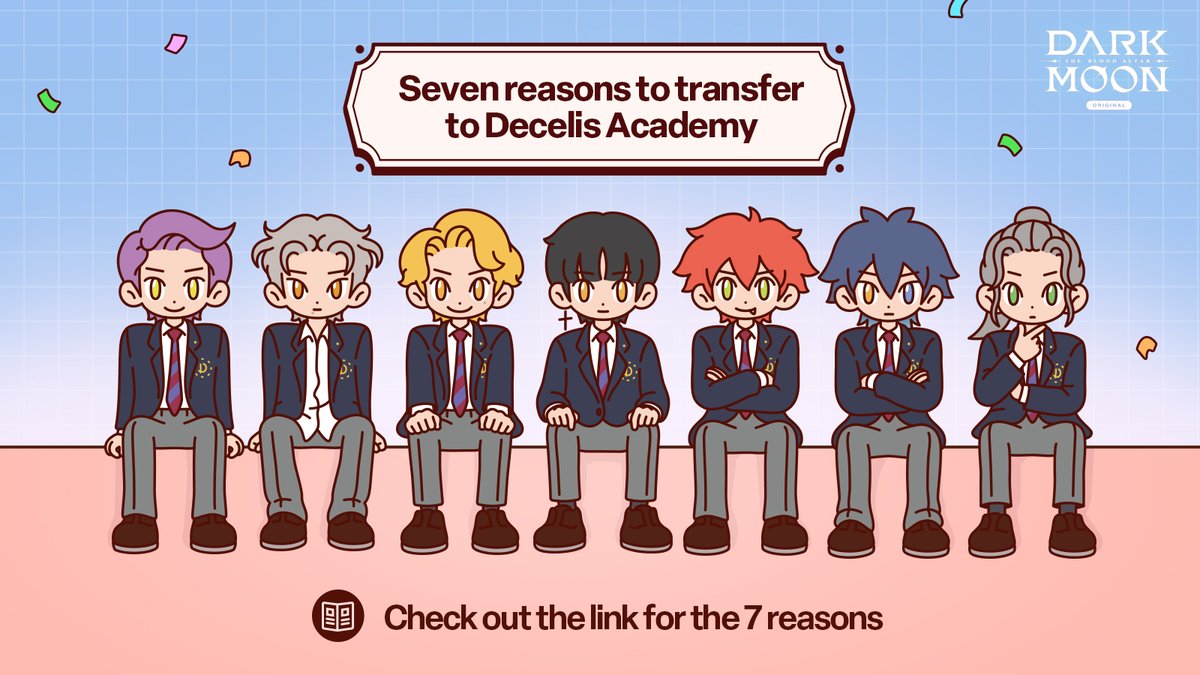 DARKMOON_VAMPS's tweet image. Wanna know why everyone wants to transfer to Decelis Academy?
Check out the 7 reasons👇

🔗Heli: bit.ly/3S6yZga
🔗Jino: bit.ly/408FrFq
🔗Shion: bit.ly/3rWnbSS 
🔗Solon: bit.ly/400GPcY 
🔗Jaan: bit.ly/3M6BbAs
🔗Jakah:…