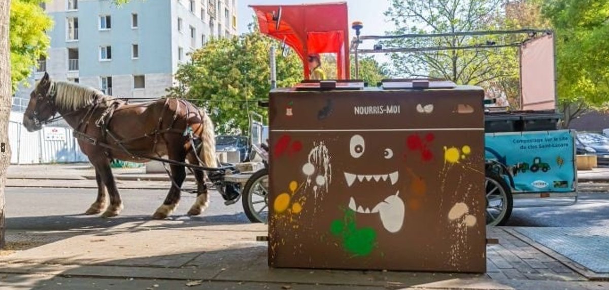 94citoyens's tweet image. 🐎 Succès pour Queteur, le cheval qui collecte les #biodéchets à #Stains 
94.citoyens.com/2023/succes-po…