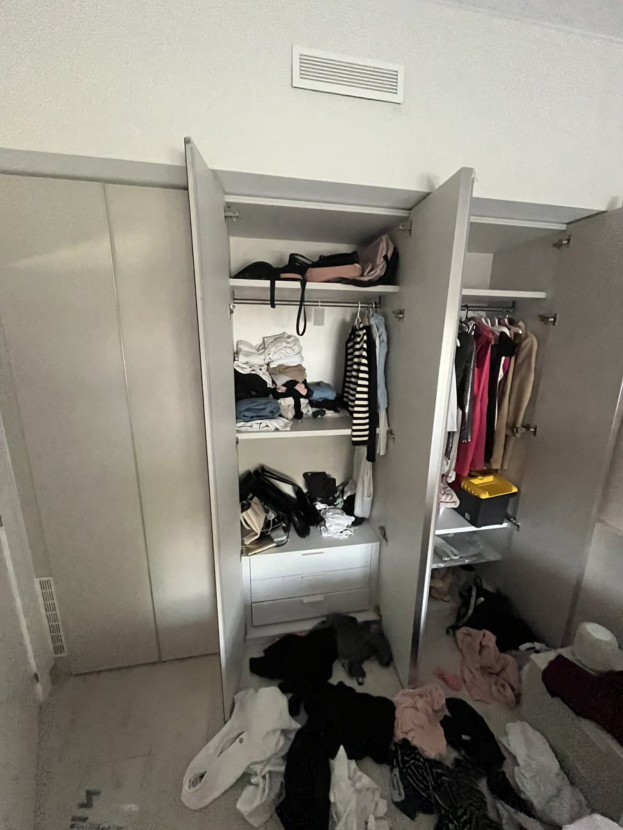 el mayor infierno para una mujer ( toca limpieza de armarios )