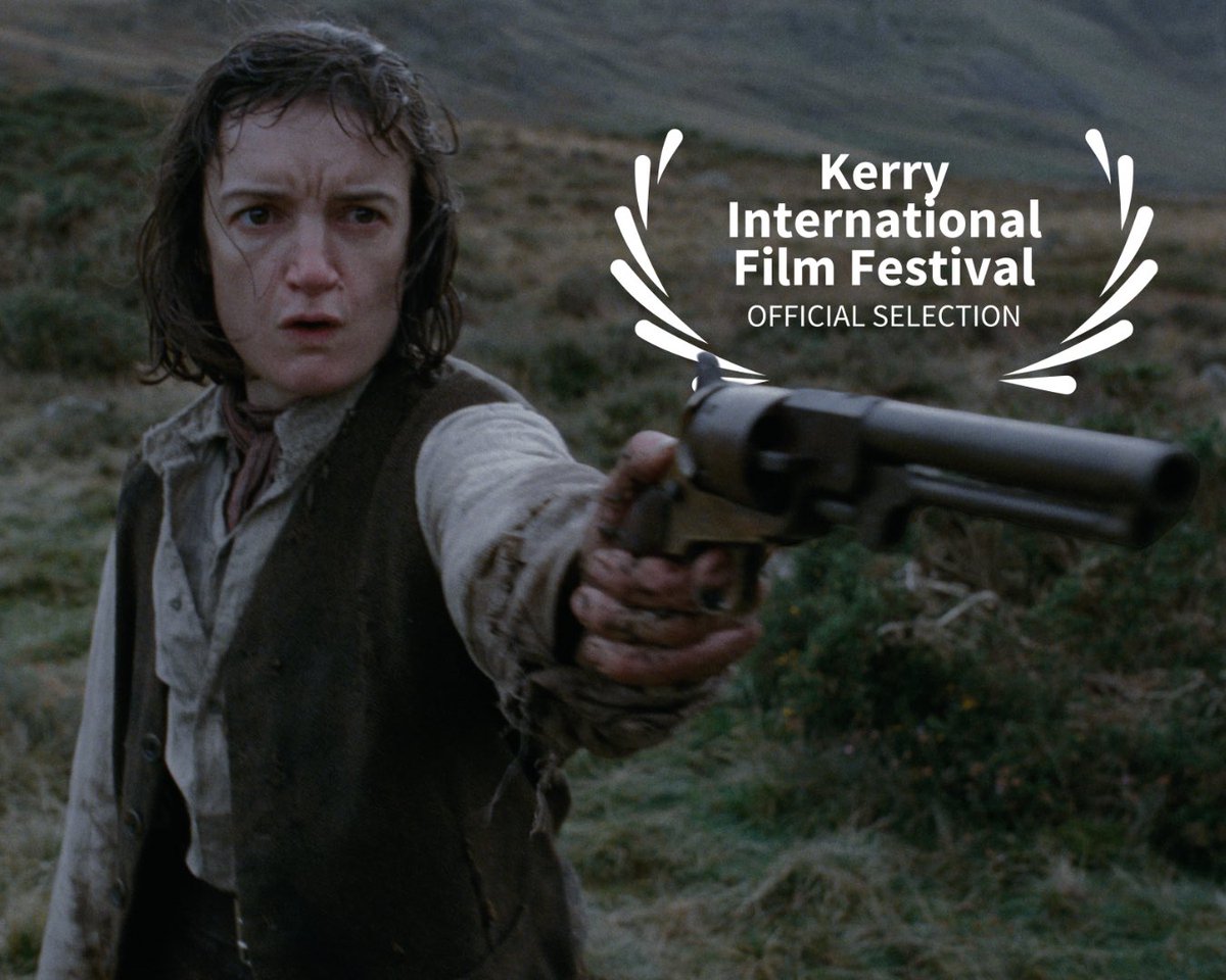 Today @KerryFilmFest 🇮🇪☘️ A particularly special screening for leading lady & Co. Kerry native, #AoifeDuffin #TheGoldenWest ⛏️🫏🏔️